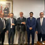 Reception of an Italian delegation at the CRI