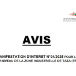 Résultat de l’AMI pour la cession de Lots (Taza)