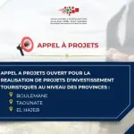 APPEL A PROJETS OUVERT – PROVINCES DE BOULEMANE, TAOUNATE ET EL HAJEB